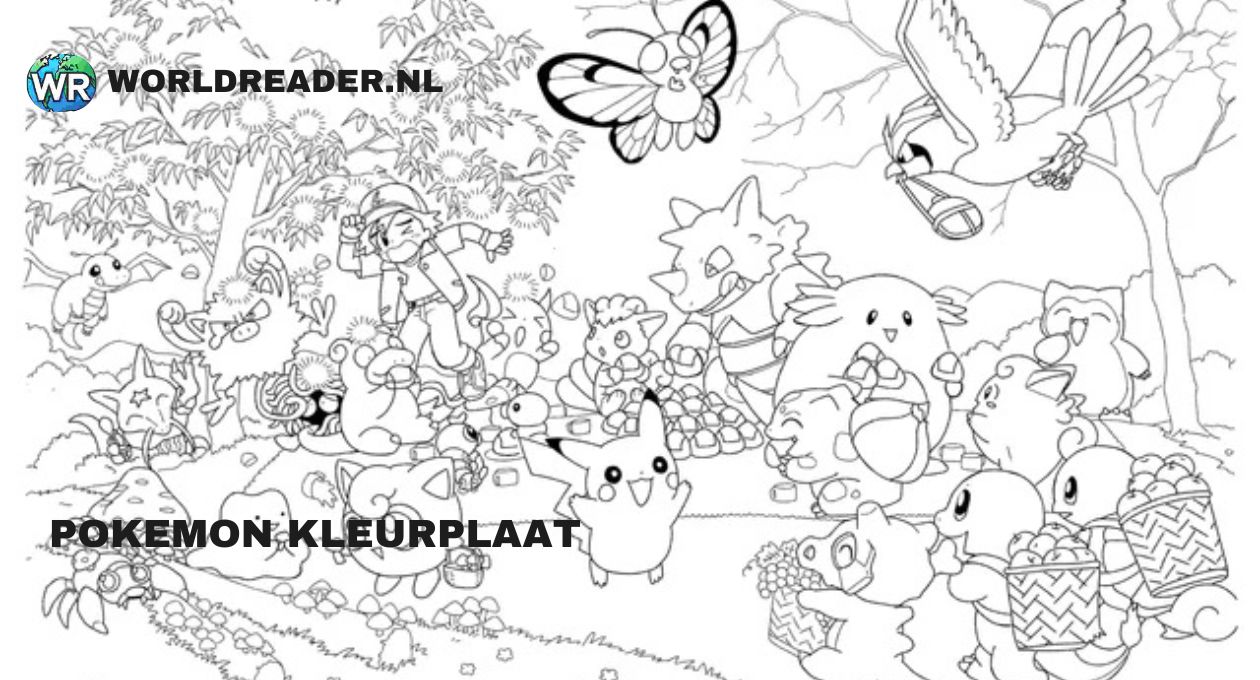pokemon kleurplaat