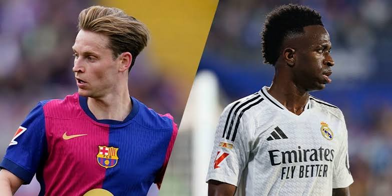 Real Madrid - Fc Barcelona Opstellingen